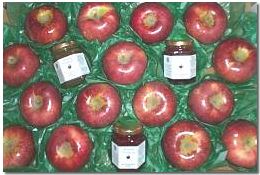 apple gift box and jam sampler